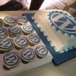 wordpress birthday cake and wordpress cupcakes